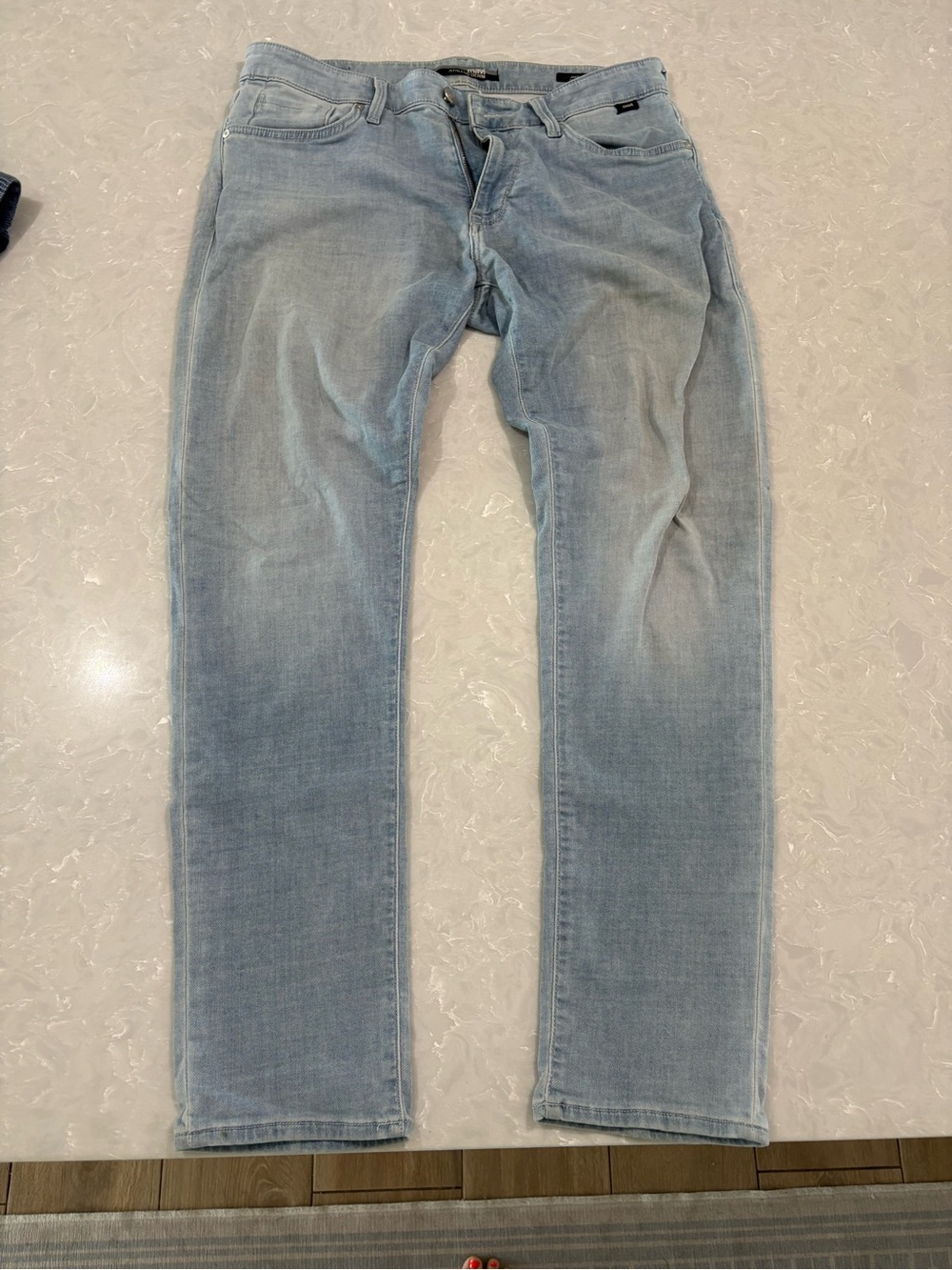 Mavi Light Blue Straight Jeans